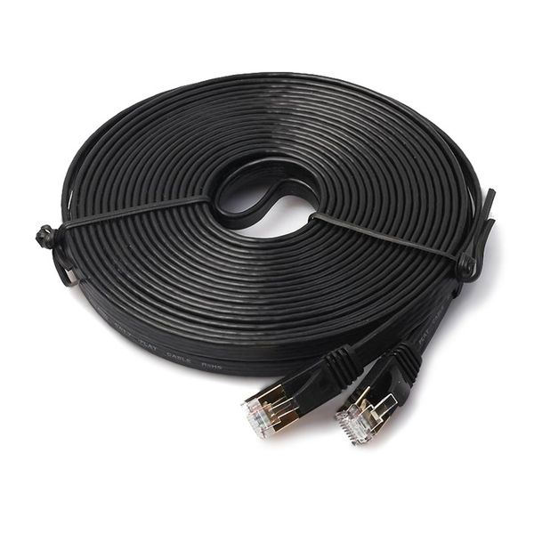KABEL SIECIOWY LAN ETHERNET PŁASKI SFTP CAT7 5M zdjęcie 6