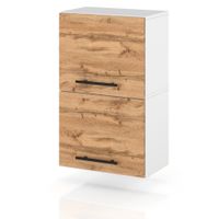 szafka kuchenna wisząca klapowa drewniana modułowa 40cm spremium dąb wotan