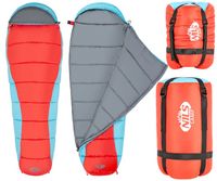 DUŻY ŚPIWÓR TURYSTYCZNY 220cm CIEPŁY MUMIA LEKKI
