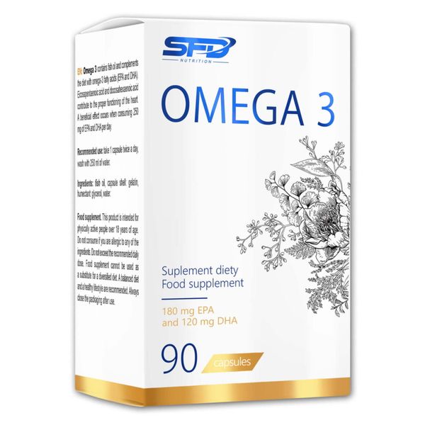 OMEGA 3 90tab - SFD ZDROWE KOŚCI zdjęcie 1