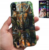 ETUI DO SAMSUNG A10 - DINO DINOZAUR TRICERATOPSEM FUTERAŁ