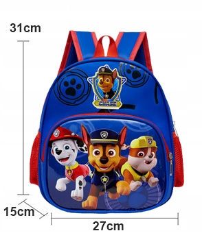 Plecak przedszkolny 2 kieszenie PSI PATROL szkolny dla dzieci chłopca na Arena.pl