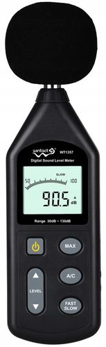 DECYBELOMIERZ SONOMETR MIERNIK NATĘŻENIA POZIOMU DŹWIĘKU, HAŁASU, GŁOŚNOŚCI na Arena.pl