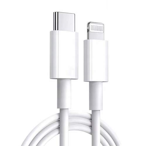 Kabel USB-C - Lightning PD 20W 3A przewód do ładowania i danych. 100 cm na Arena.pl