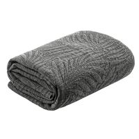 Elegancka narzuta pikowana STONE 170x210 stalowa