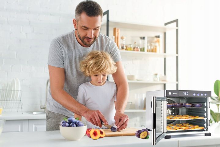 Breezer dehydrator spożywczy 6 tac stal nierdzewna zdjęcie 3