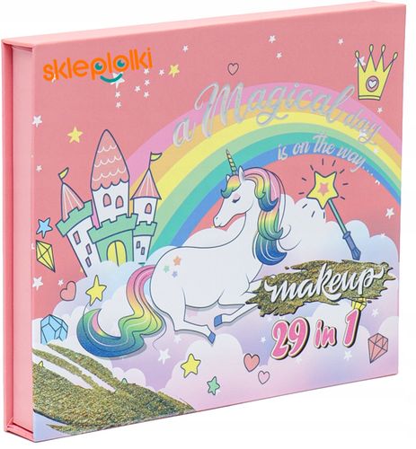 ZESTAW KOSMETYKÓW DLA DZIECI PALETKA MAKEUP KOSMETYKI DO MALOWANIA CIENIE na Arena.pl