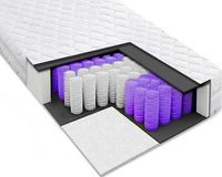 Materac kieszonkowy 90x200 piankowy pocket 17 cm pocketowyA sprężynowy