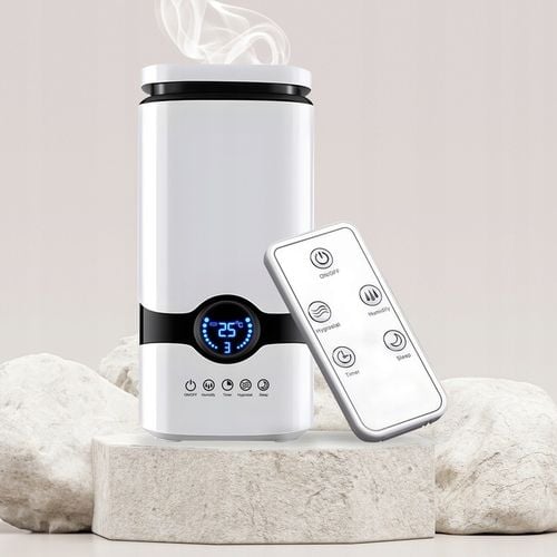 Nawilżacz powietrza AUTOMATYCZNY + AROMATERAPIA 3w1 +12 OLEJKÓW FILTR na Arena.pl