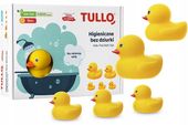 TULLO Zabawki do kąpieli wody wanny KACZKI BEZ DZIURKI POLSKA ZABAWKA 0m+