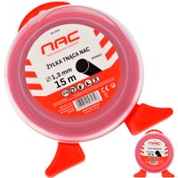 ŻYŁKA TNĄCA NAC DO KOS I PODKASZAREK ŚREDNICA 1.3 MM DŁUGOŚĆ 15 MB OKRĄGŁA