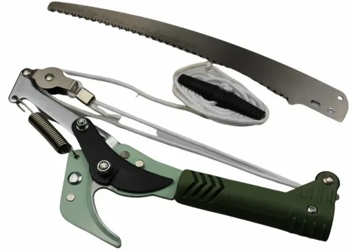 SEKATOR TYCZKOWY Z PIŁĄ NOŻYCE DO GAŁĘZI DRZEW gąsienicowy PIŁA DO KONARÓW zdjęcie 2