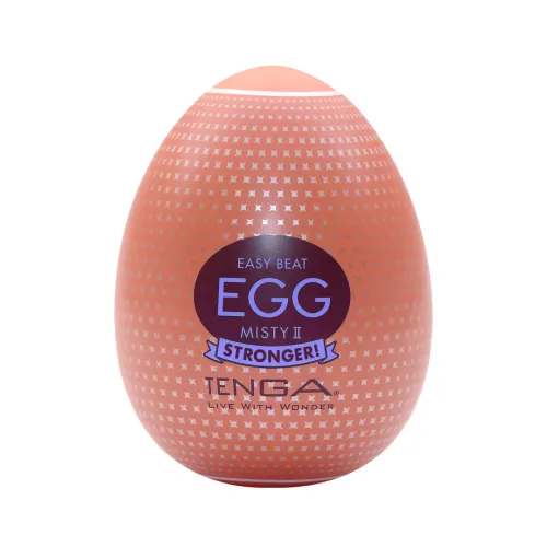 tenga egg misty ii - kompaktowa maszyna intymna, brązowe opakowanie na Arena.pl