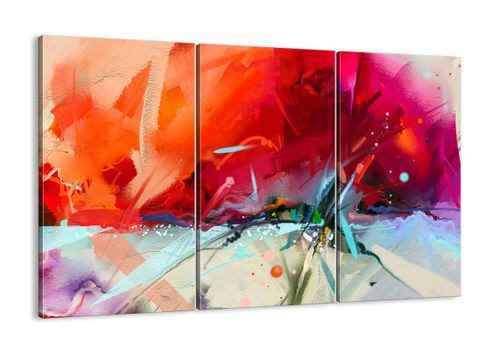 Obraz Na Płótnie - Kompozycja Dynamika - 105X70 Cm - Ce105X70-4036 na Arena.pl
