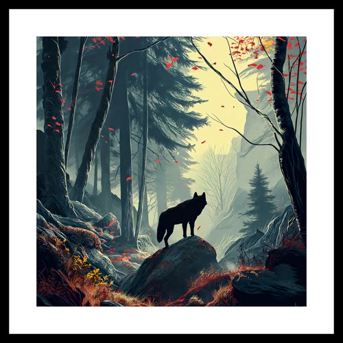 Plakat 30x30cm Leśne Echa na Arena.pl