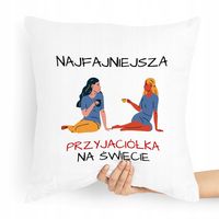 Poduszka Dla Przyjaciela Najlepsza Przyjaciółka Z Nadrukiem Ze Zdjęciem