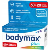 BODYMAX Plus Odporność i energia 60+20 tabletek GRATIS
