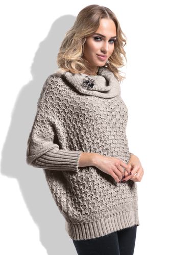 Sweter I227 Beżowy UNI na Arena.pl