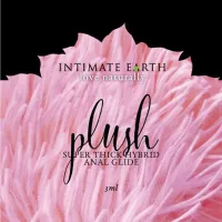 intimate earth plush hybrid 3 ml - żel intymny hybrydowy na bazie wody