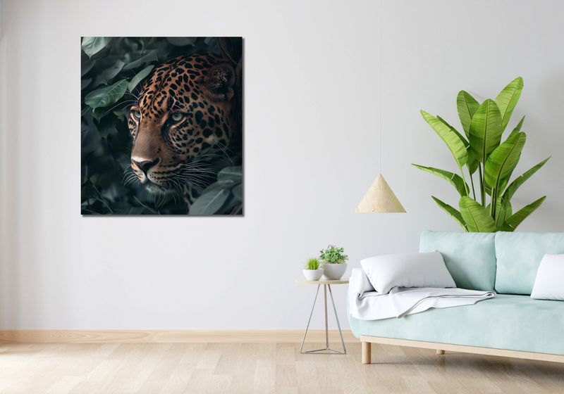 Obraz 90x100cm Schowany w Cieniu zdjęcie 2