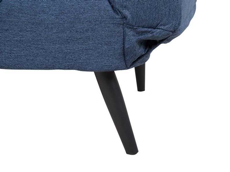 Sofa rozkładana ciemnoniebieska BREKKE zdjęcie 7