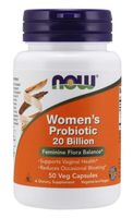 NOW FOODS Women's Probiotic Probiotyk dla Kobiet 20 miliardów CFU (50 kaps
