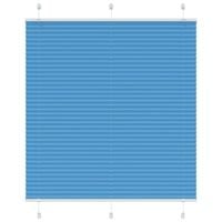 Roleta plisowana niebieska 115x150 cm Szerokość tkaniny 114,4cm