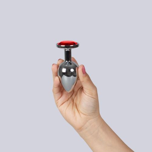 red jewelled metal butt plug na Arena.pl