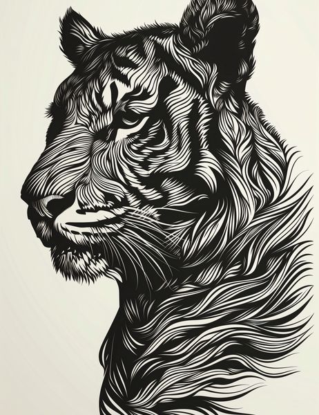 Plakat 50x65cm Tygrysi Gwizd zdjęcie 1