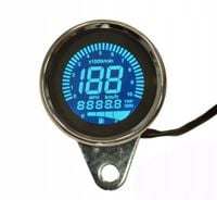 LICZNIK CYFROWY OBROTOMIERZ 10000RPM MOTOCYKL 7 KOLORÓW PODŚWIETLENIA LED