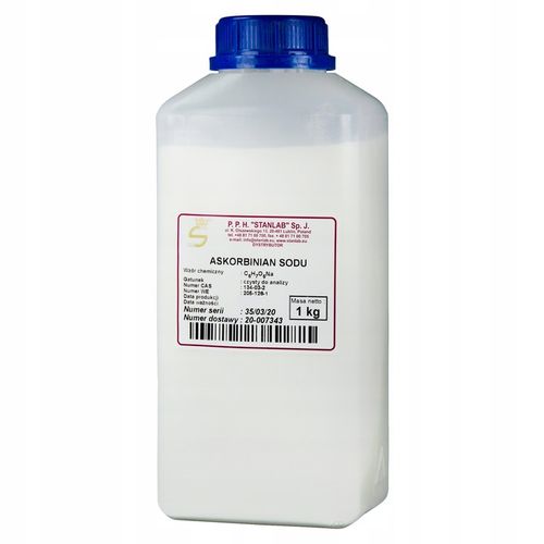 Askorbinian Sodu Witamina C 1000 g Stanlab CZDA na Arena.pl