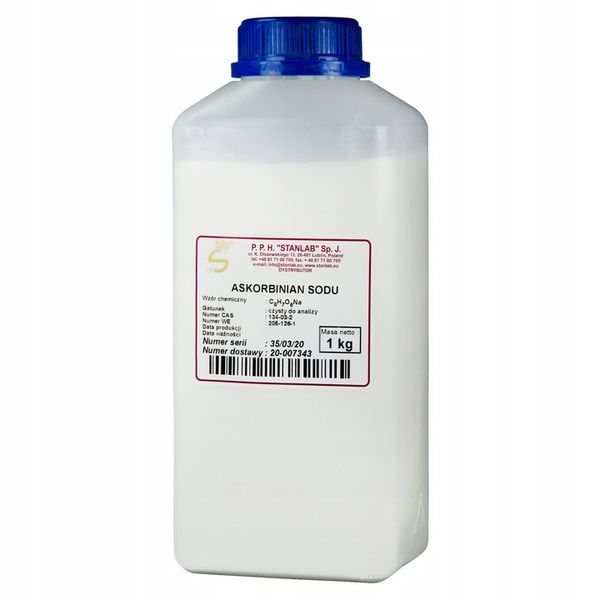 Askorbinian Sodu Witamina C 1000 g Stanlab CZDA zdjęcie 4