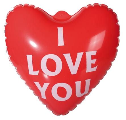 A6290 Dmuchane serce, serduszko I Love You na Arena.pl