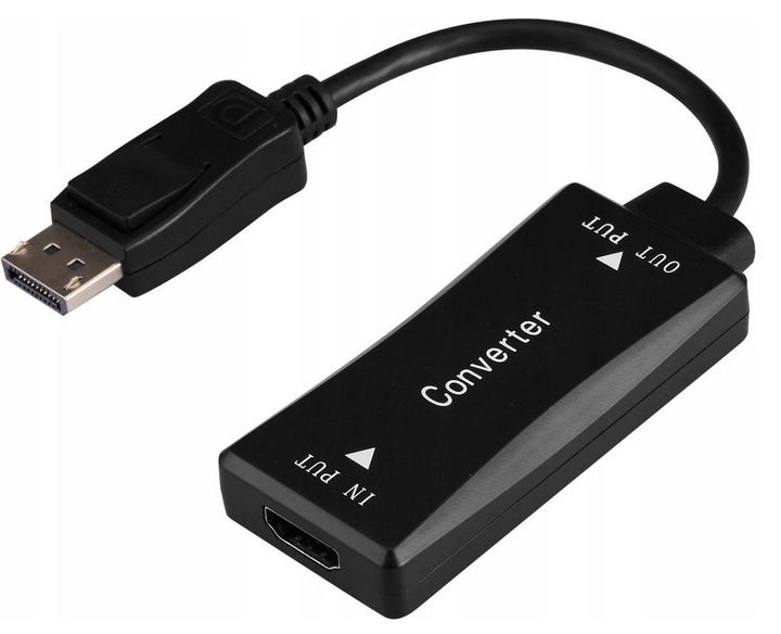 Adapter Konwerter HDMI DisplayPort DP 4K@30Hz zdjęcie 3