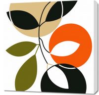 Obraz 70x70cm Organiczny Pokój