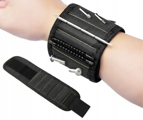 Magnetyczna opaska narzędziowa na rękę nadgarstek śruby przybornik na Arena.pl