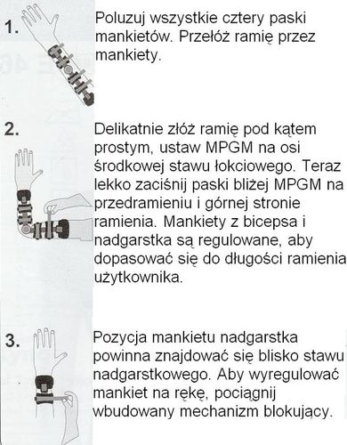 ORTEZA ŁOKCIA STABILIZATOR STAWU ŁOKCIOWEGO ZEGAR na Arena.pl