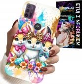 ETUI DO MOTOROLA MOTO G10 / G30 - KRÓLICZKI, ŚWIĄTECZNE, KRÓLIK, WIELKANOC