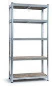 Zestaw regał magazynowy metalowy 180x90x30cm stal