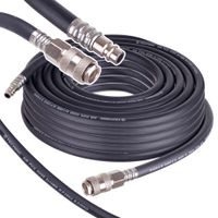 Wąż Pneumatyczny 15m 20bar GUMOWY Elastyczny 8x14mm do Kompresora Przewód