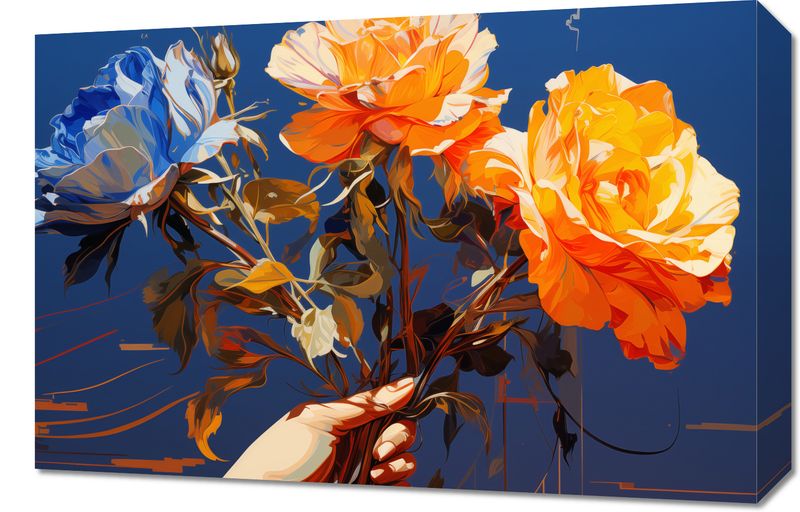 Obraz 60x40cm Żywy Uścisk zdjęcie 1