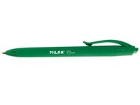 DŁUGOPIS P1 RUBBER TOUCH ZIELONY (25SZT) MILAN