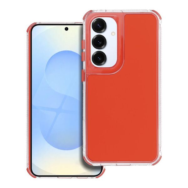 Futerał MATRIX do SAMSUNG S25 pomarańczowy zdjęcie 1