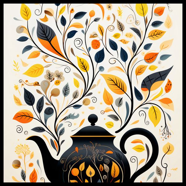 Plakat 50x50cm Jesienna Melodia zdjęcie 2