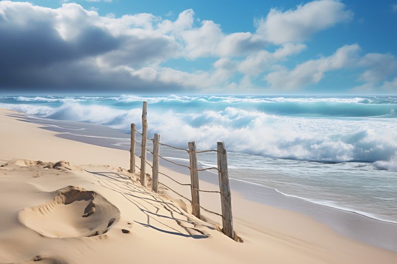 Plakat 60x40cm Szepty Oceanu zdjęcie 1