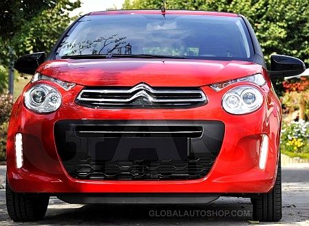 Citroen C1 - Chromowane Listwy na Grill Chrom Atrapy Zderzaka Tuning zdjęcie 2