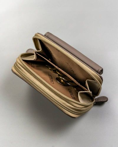 duży, poziomy portfel damski ze skóry ekologicznej - 4u cavaldi na Arena.pl