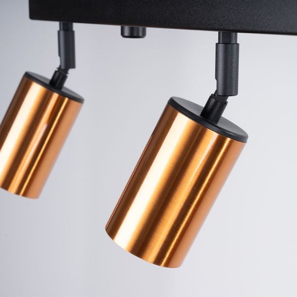 Plafon WINX 4L czarny/miedź zdjęcie 6