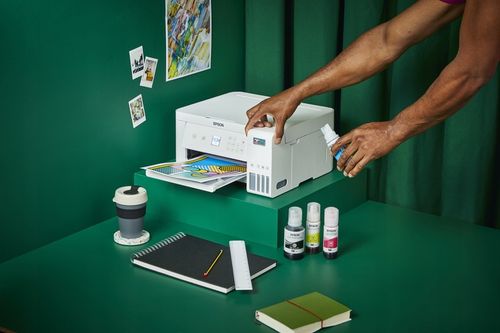 Drukarka Epson EcoTank Urządzenie 3w1 Skaner Druk KOLOR DUPLEX WIFI + TUSZE na Arena.pl