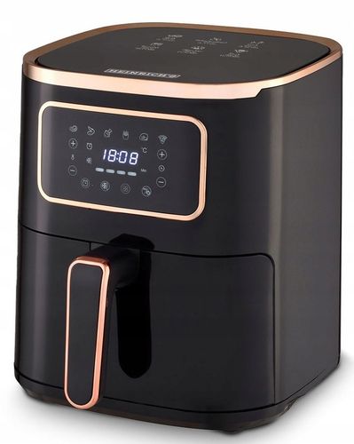 Duża BEZTŁUSZCZOWA FRYTKOWNICA Air Fryer 5L AIRFRYER 1450W 6 Programów na Arena.pl